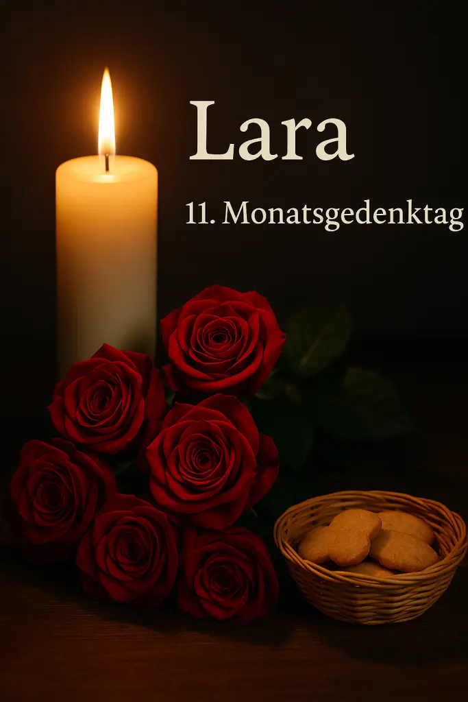 Condolence image of 🕯️11. Monatsgedenktag
