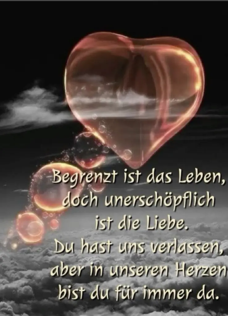 Condolence image of LIEBE ♡ SEHNSUCHT
