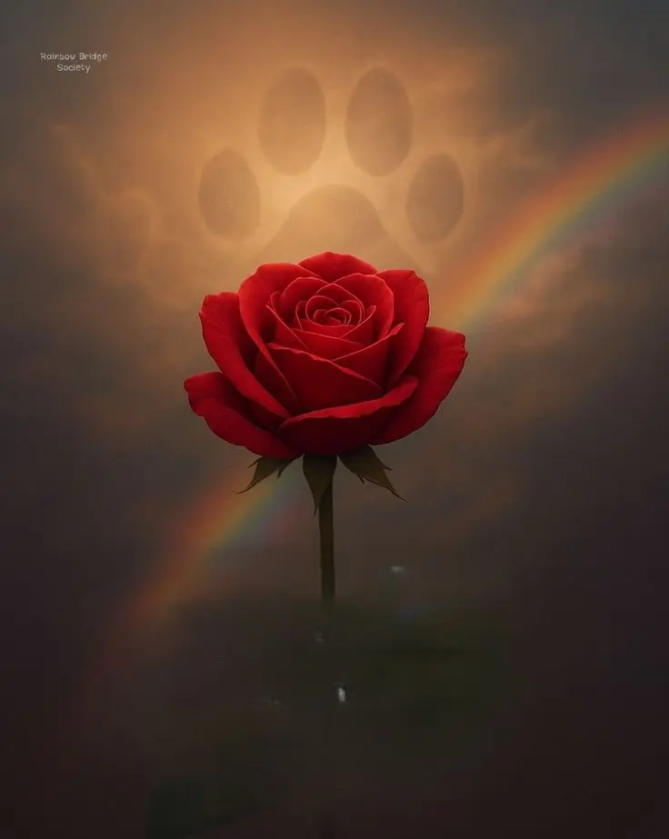 Condolence image of Zum 1.Sternchenjahr 🌹🌈