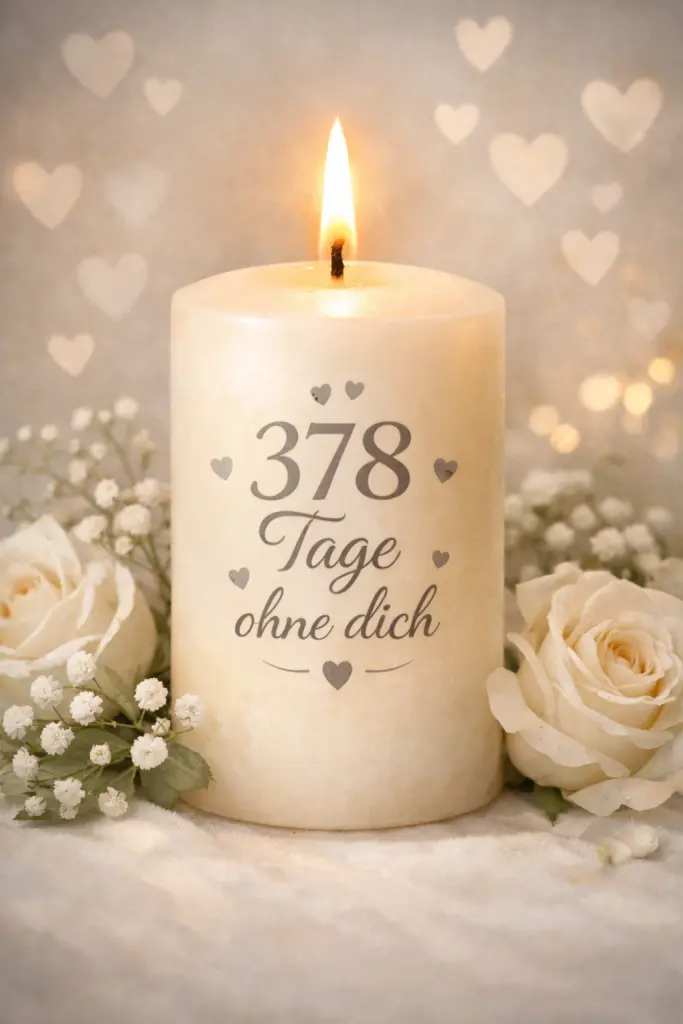 Condolence image of 🕯️378 Tage ohne dich meine liebe Lara ♥️