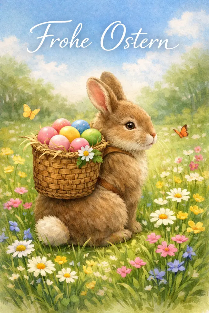 Condolence image of ♥️Frohe Ostern 🐣🐇🥚🐰🐤