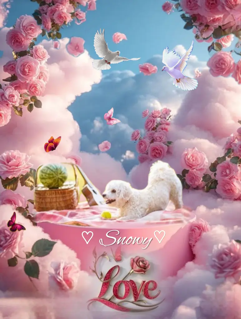 Condolence image of Snowy♥️ geliebt♥️ und unvergessen♥️ 