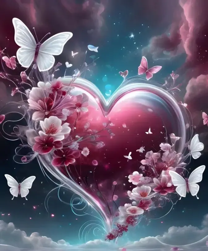 Condolence image of Immer♡ in ♡ meinem ♡ Herzen ♡