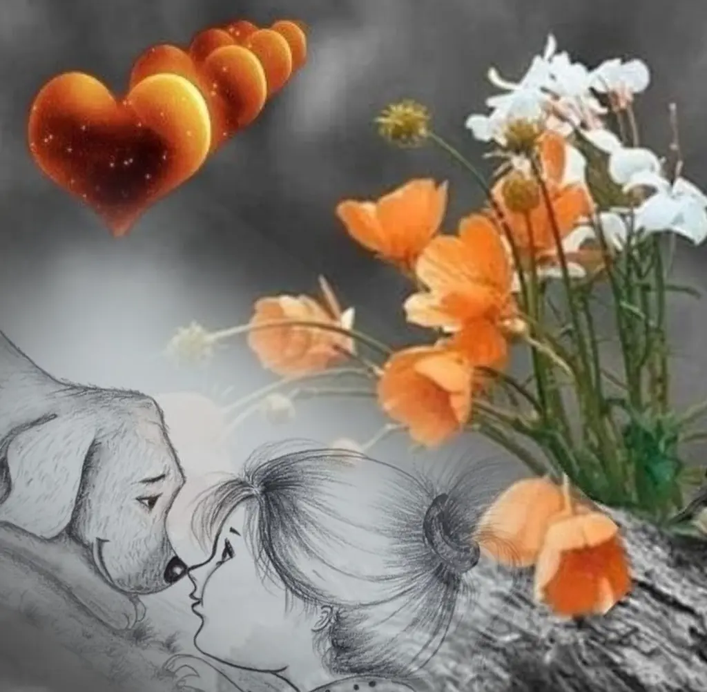 Condolence image of JJ. to Snowy