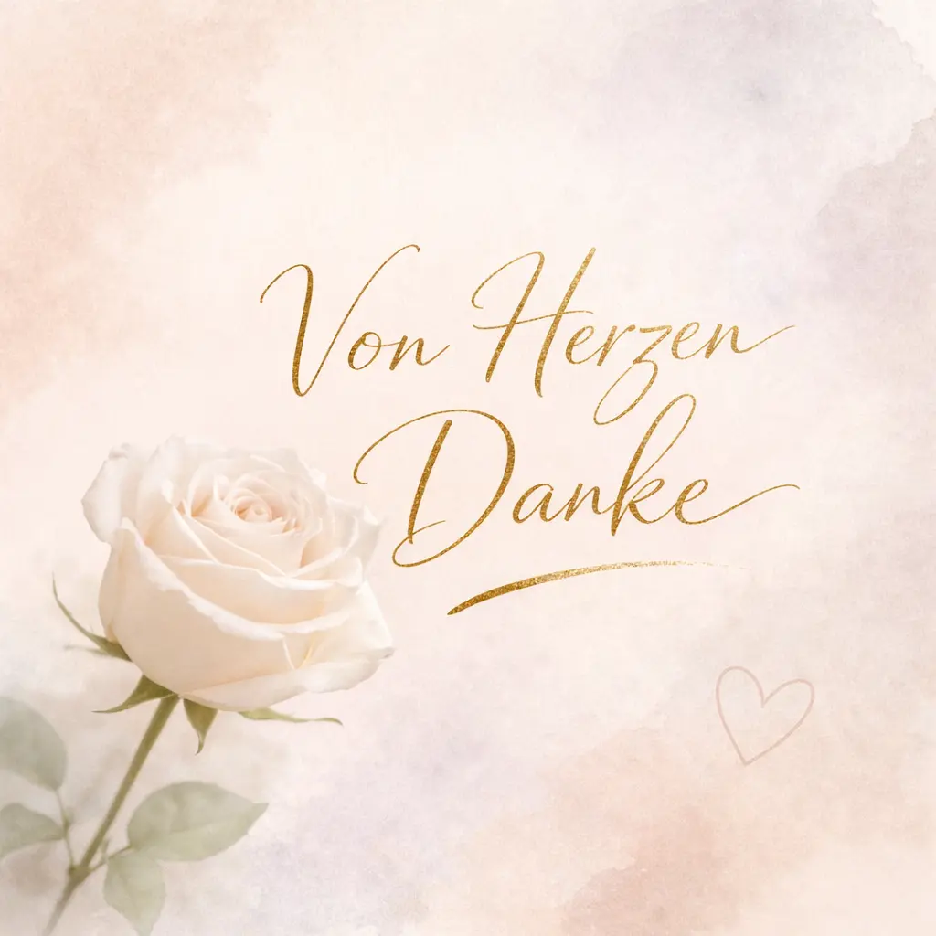 Condolence image of ♡🌹 DANKE ♡