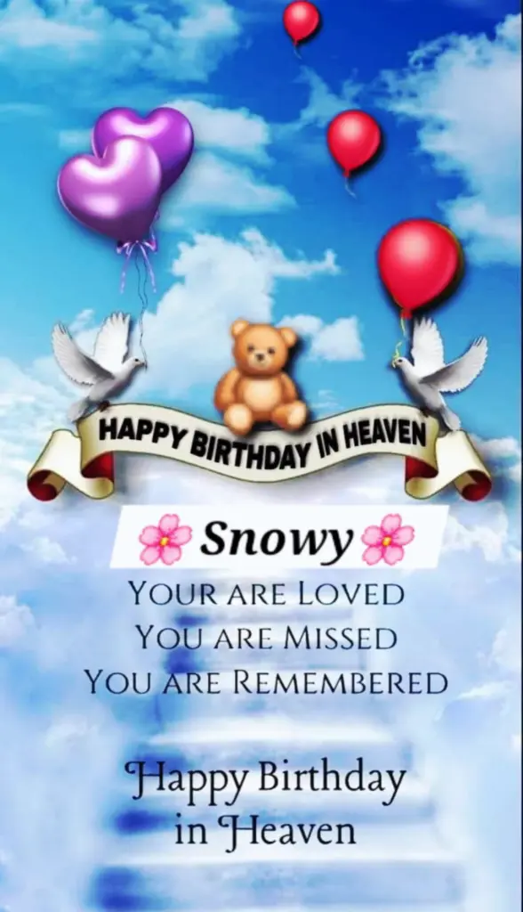 Condolence image of ♥️🌹Happy birthday🌹♥️