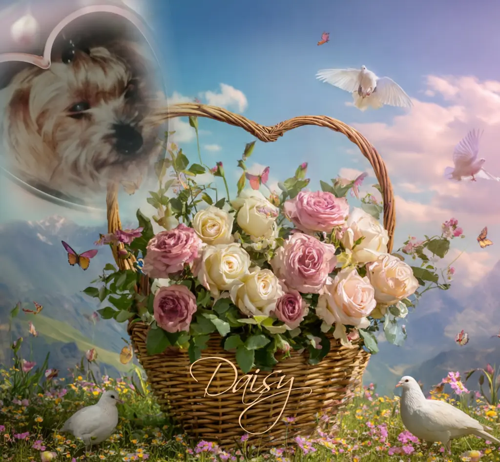 Condolence image of Immer♡  in♡meinem♡Herzen ♡