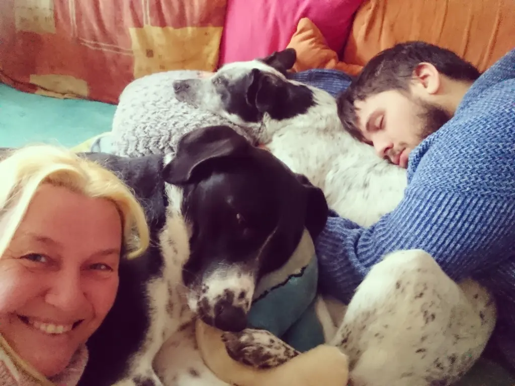 Andachtsbild von Ich mit dir in meinem Herzen