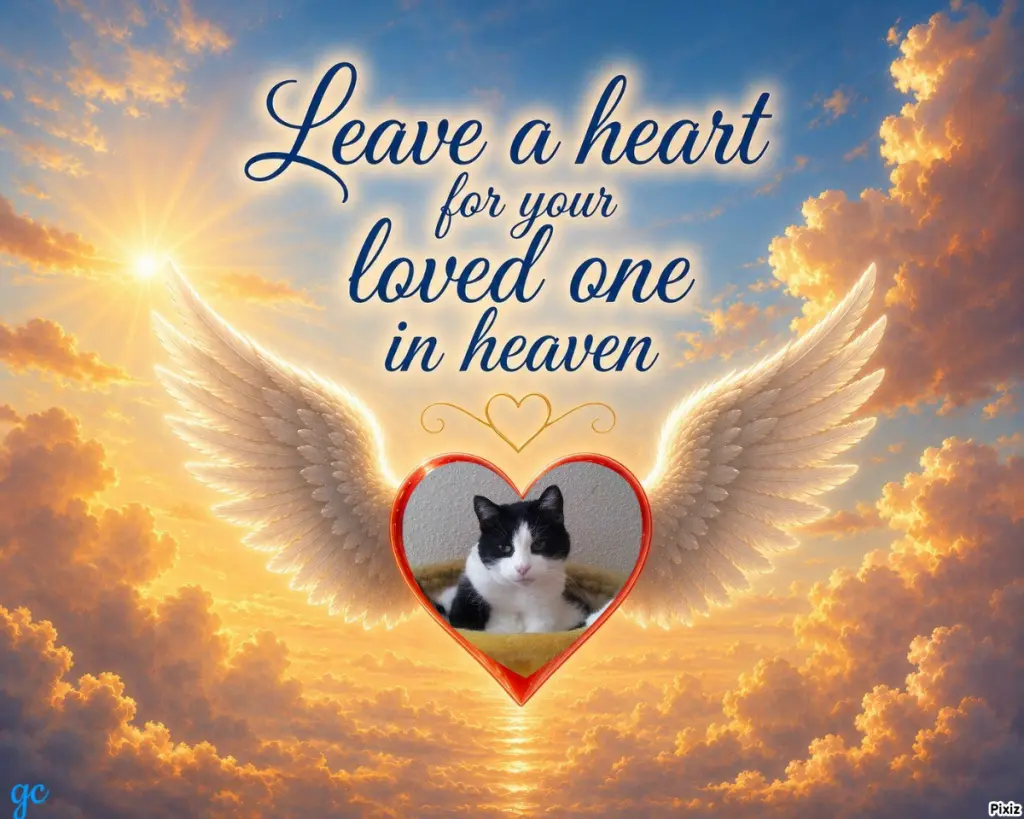 Condolence image of Tanja mit Timmy im 💖🐈🐾
