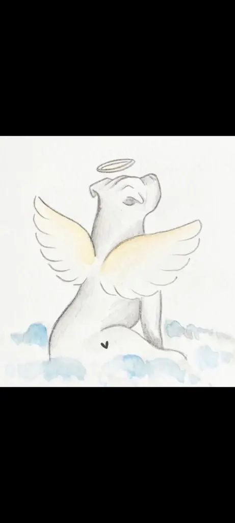 Andachtsbild von Miri Mit Ebony im Herzen ❤️ 