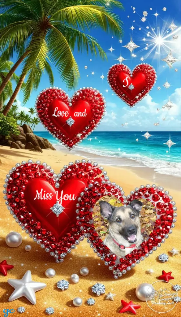 Condolence image of Ich Denke an Euch❤️⭐️❤️🐕⭐️Liebste❤️❤️❤️Lunchen❤️⭐️und Gabs❤️⭐️