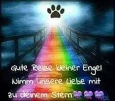 Andachtsbild von Manuela mit Fiby im Herzen ♥