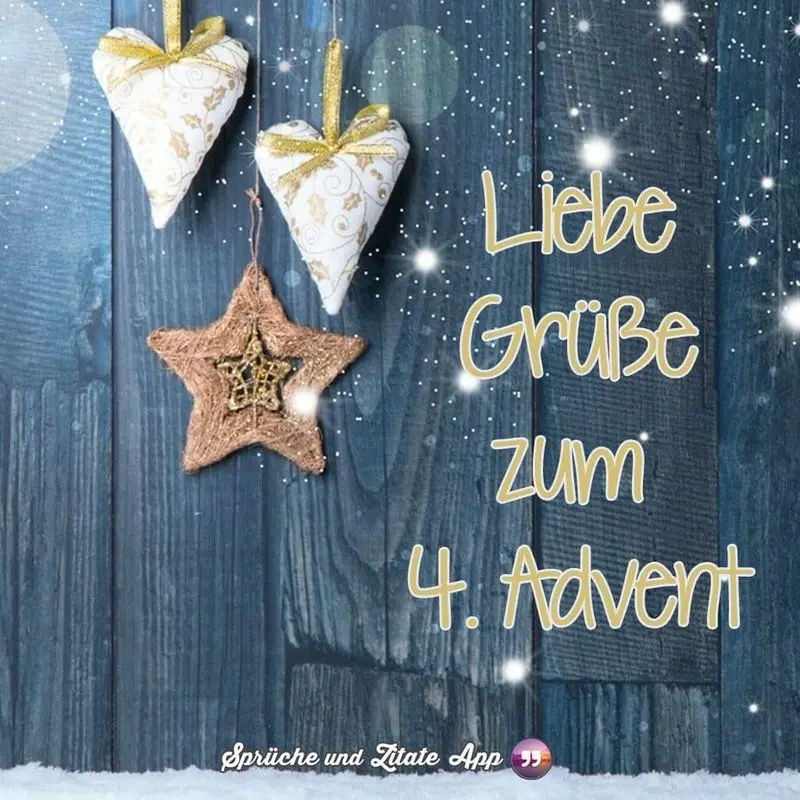 Condolence image of Grüße zum 4. Advent ❤️