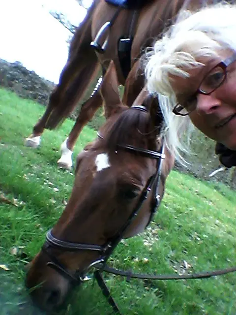 Andachtsbild von Annette und Luki