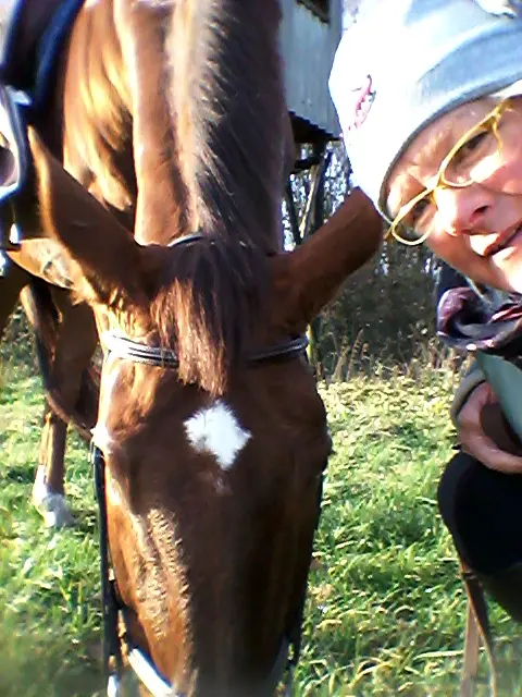 Andachtsbild von Annette und Luki