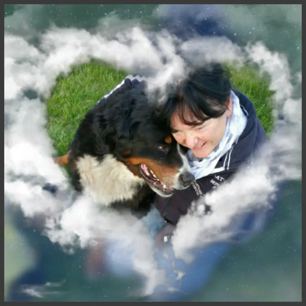 Andachtsbild von Dorin mit Mephisto im Herzen