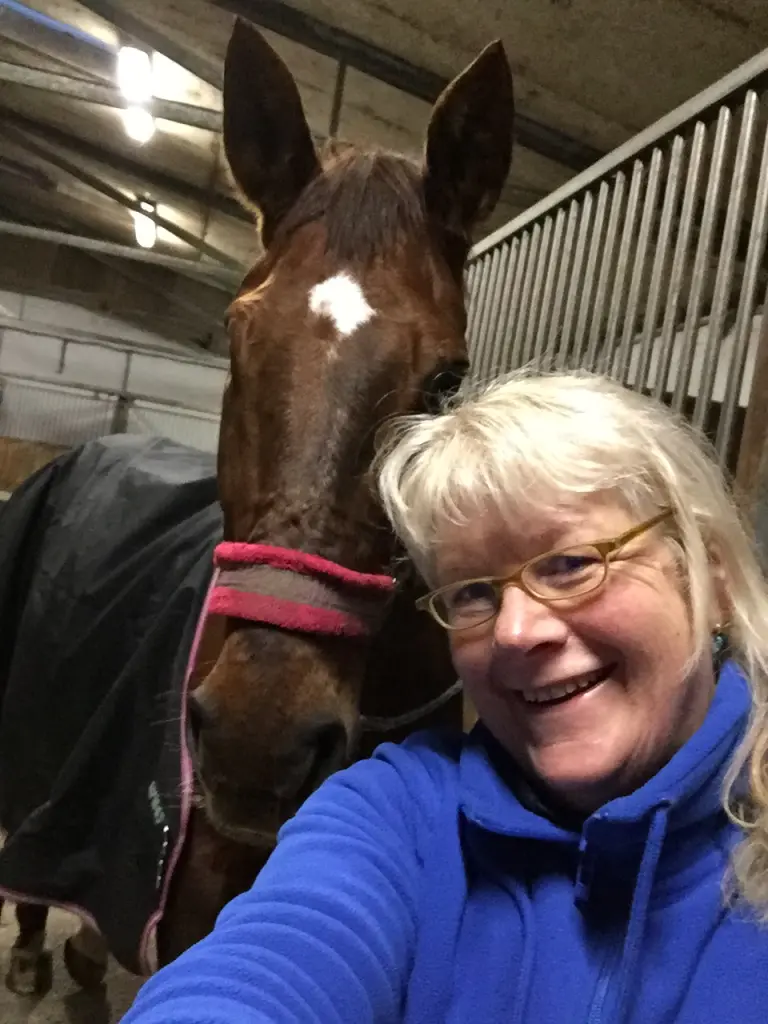 Andachtsbild von Annette und Luki