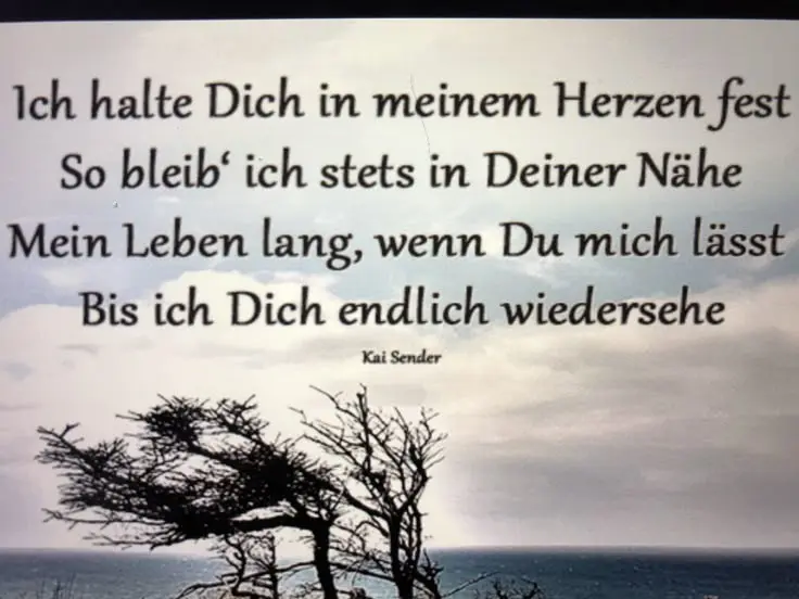 Andachtsbild von Irene mit JIMMY im Herzen ❤️