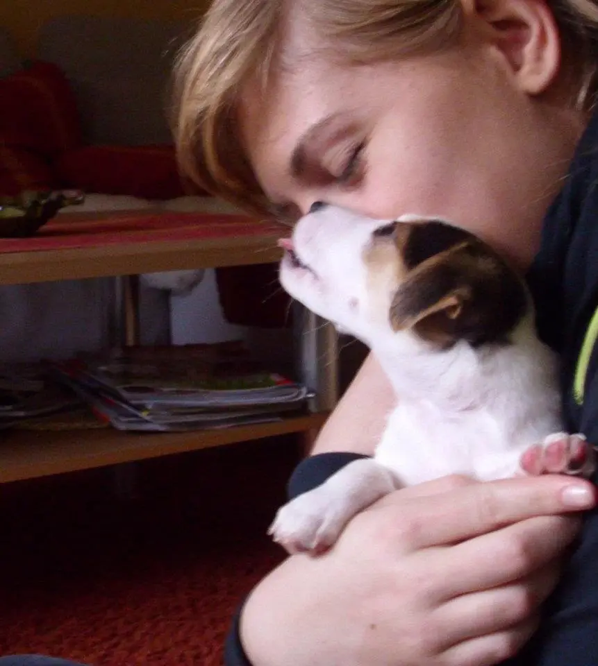 Boomer als Baby und ich