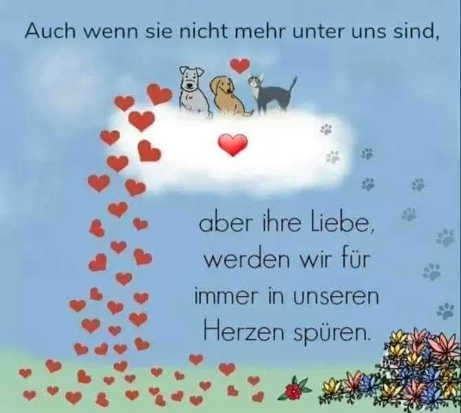 Andachtsbild von Irene mit JIMMY im Herzen ❤️