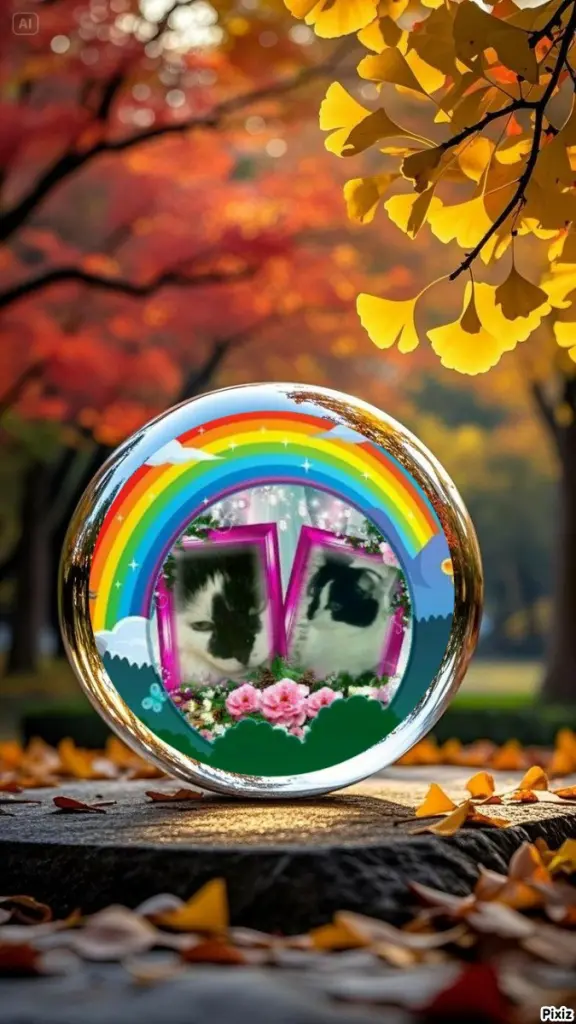 Andachtsbild von Tanja mit Timmy im ❤