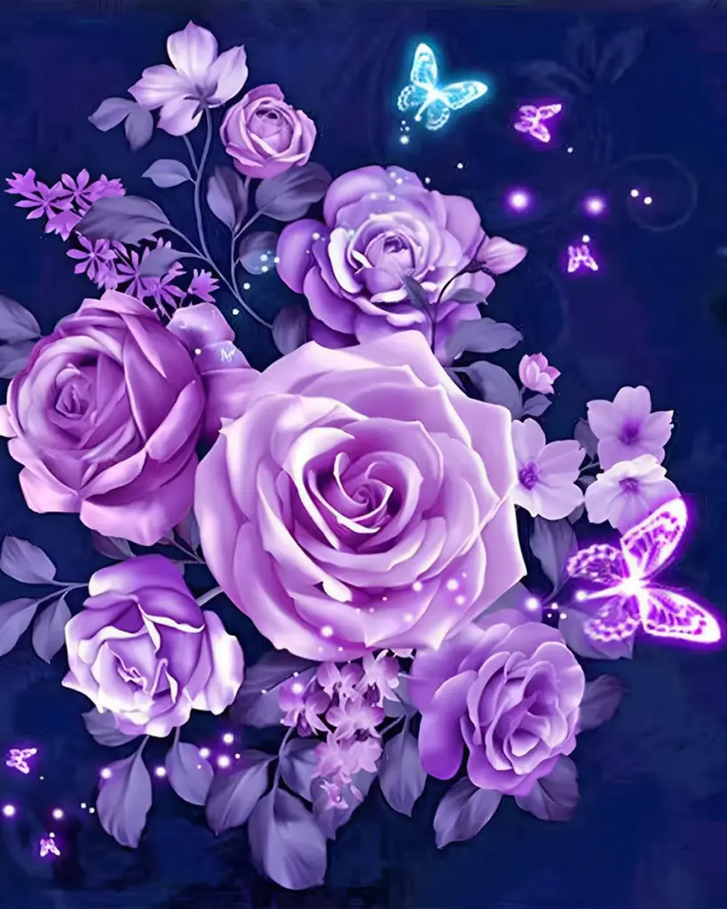 Andachtsbild von Corinna 💜 mit Vinni-Ved im 💜