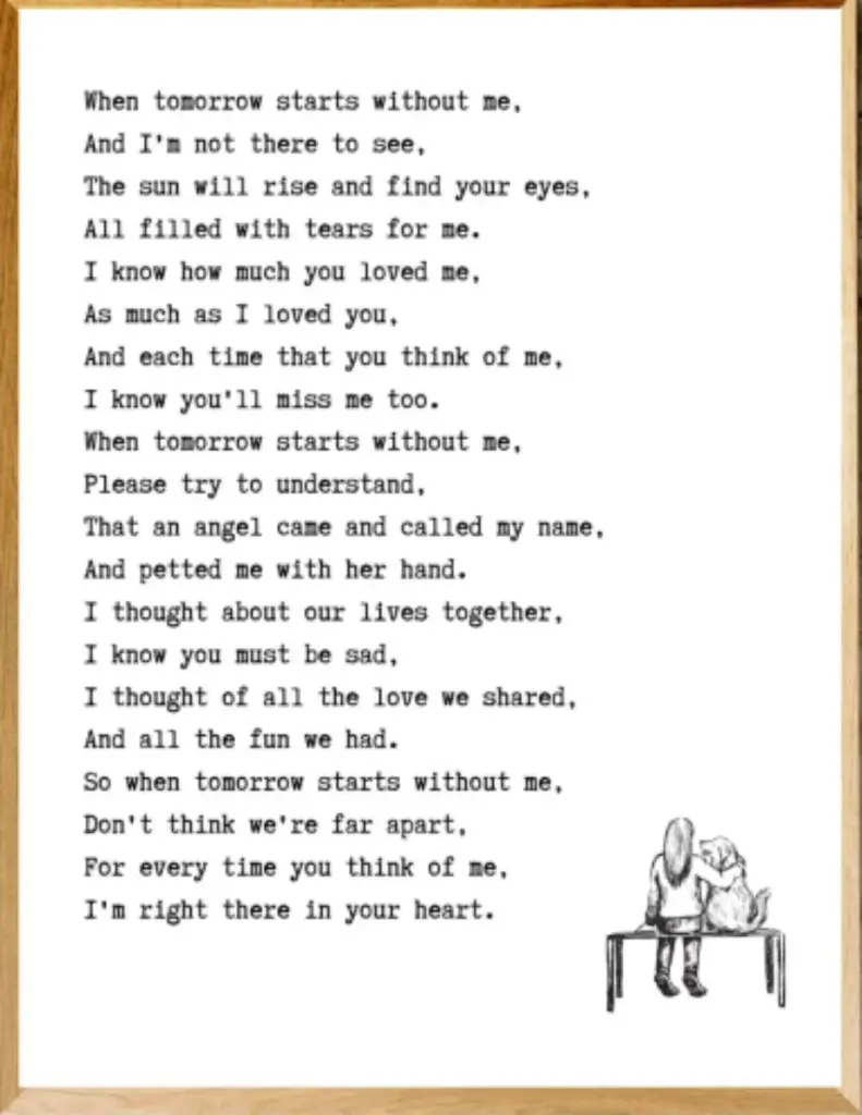 Andachtsbild von Olly und Mischa