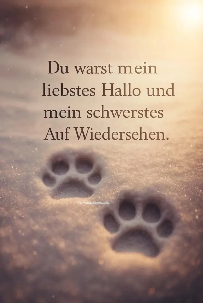 Andachtsbild von Tanja mit Amy im Herzen