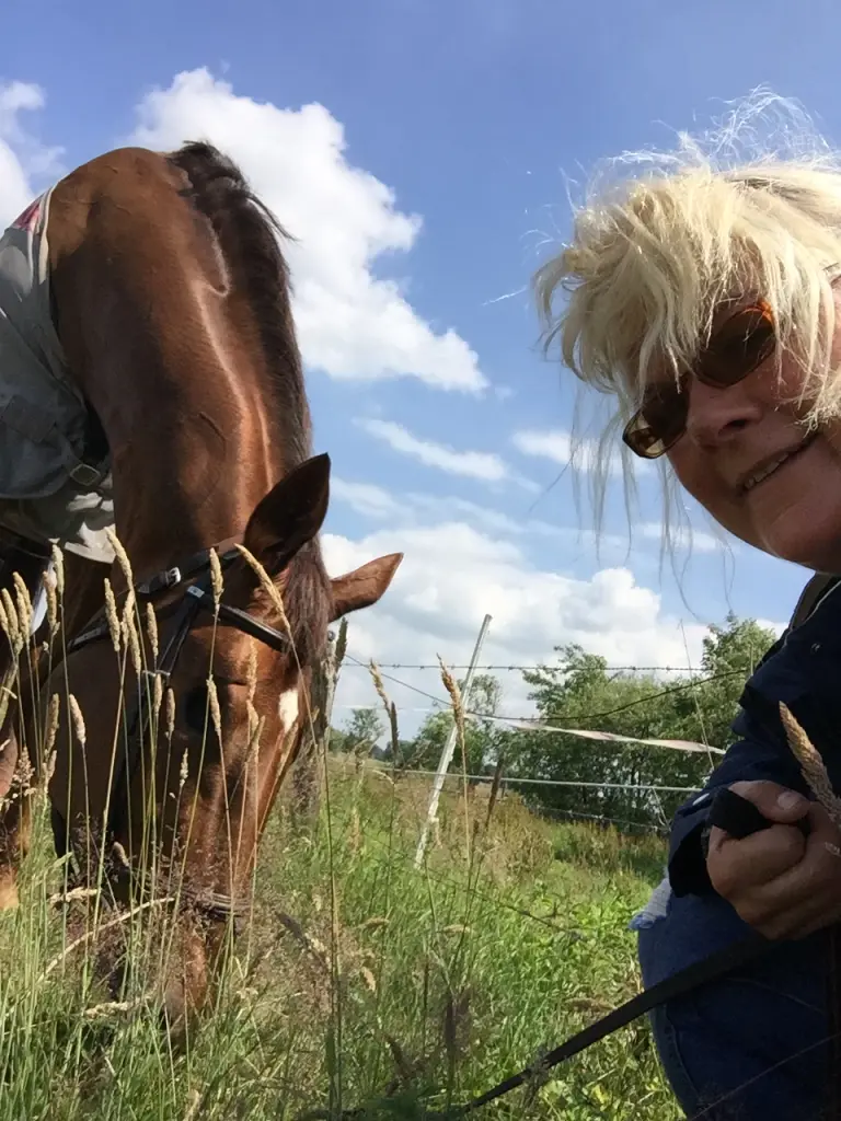 Andachtsbild von Annette und Luki