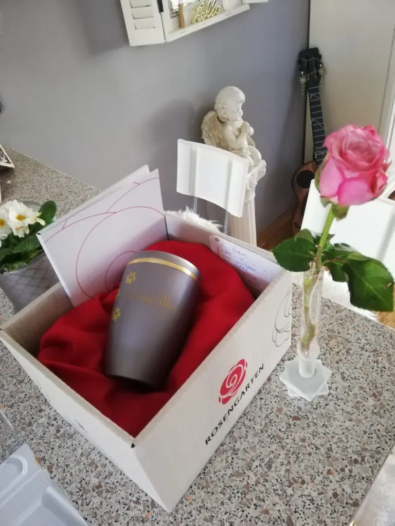 Andachtsbild von Mama und Papa