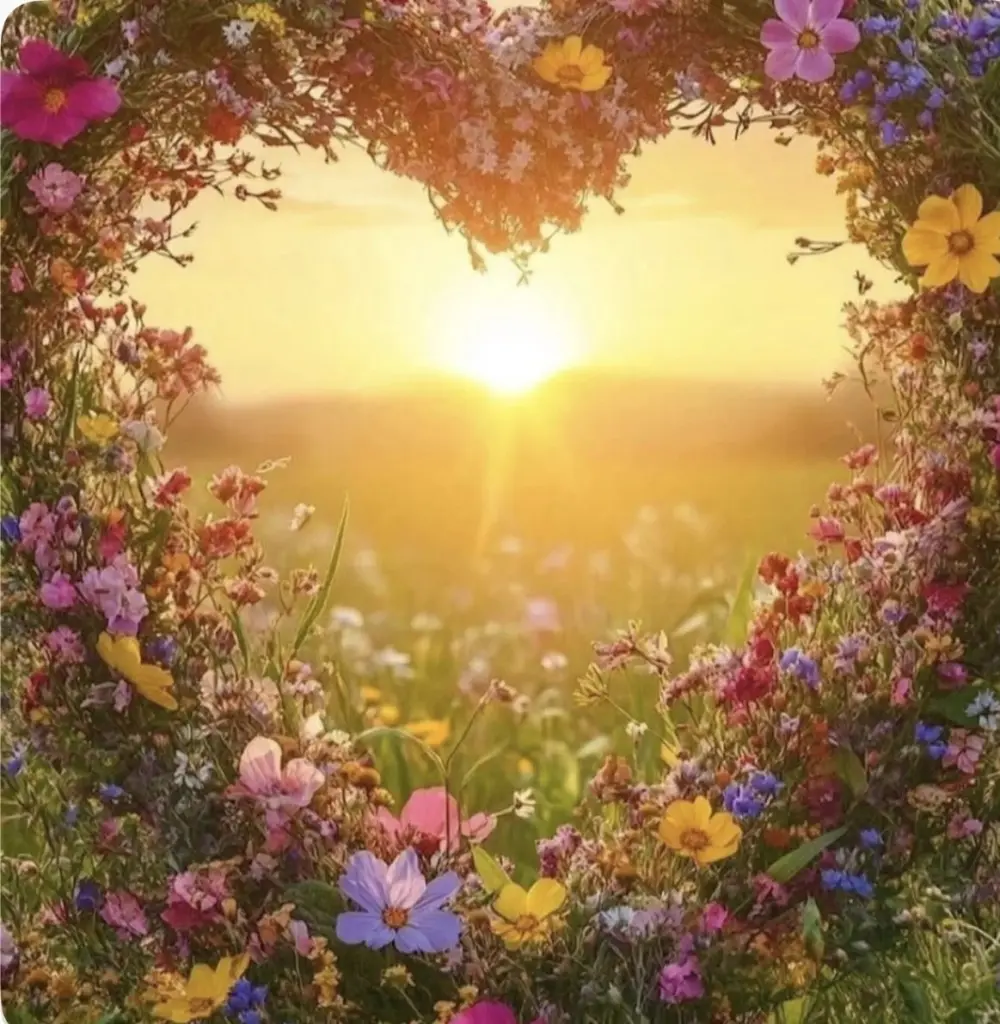 Andachtsbild von Heide mit Cita im Herzen❤️🐈‍⬛