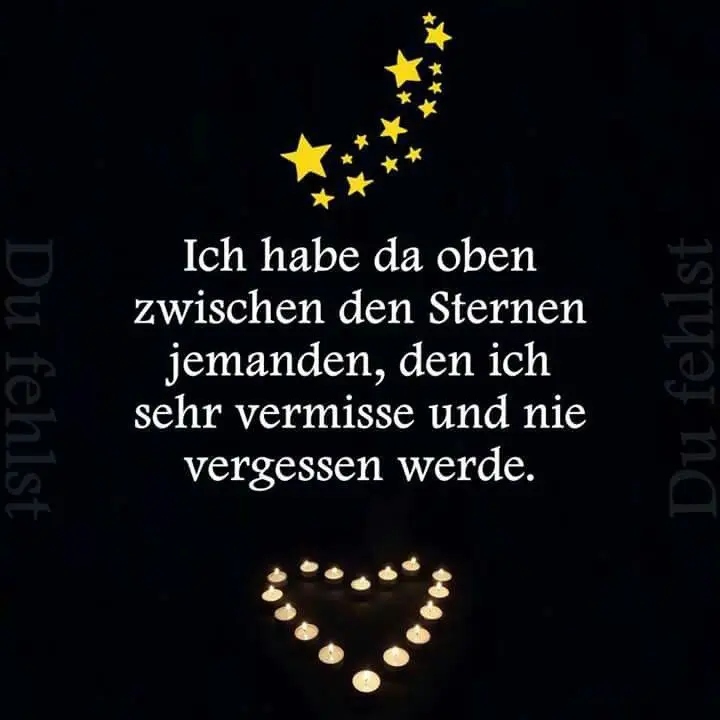 Andachtsbild von Irene mit Jimmy im ❤️Gute Reise zu den Sternen⭐️