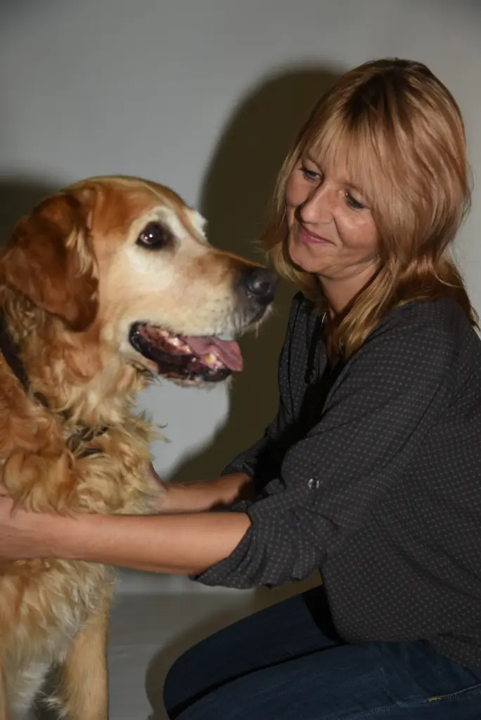 Andachtsbild von Micha mit Cäsar im Herzen