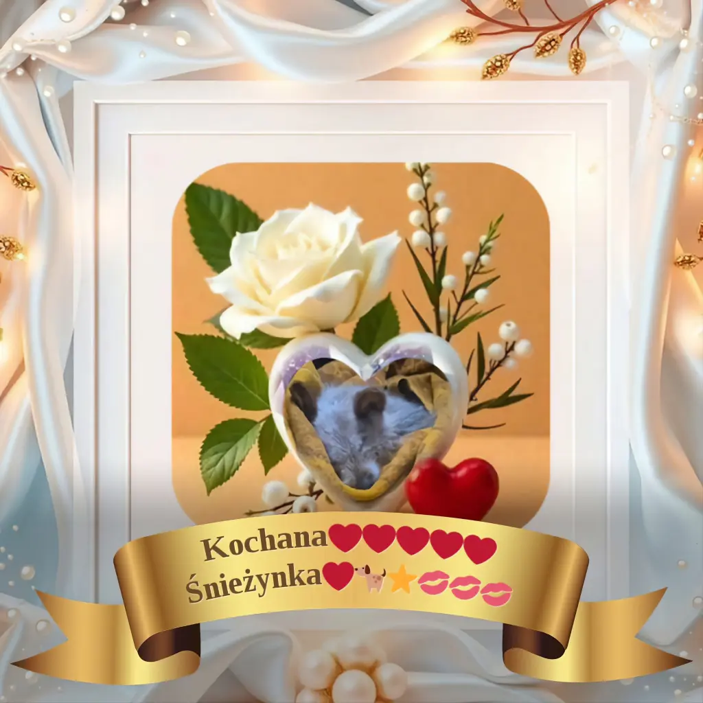 Condolence image of ❤️❤️❤️Śnieżynka❤️⭐️🐕💋💋💋🫶🫶🫶