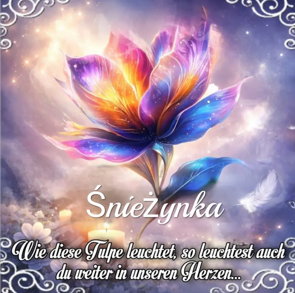Condolence image of ✨️Dobranoc✨️kochana Śnieżynko♥️