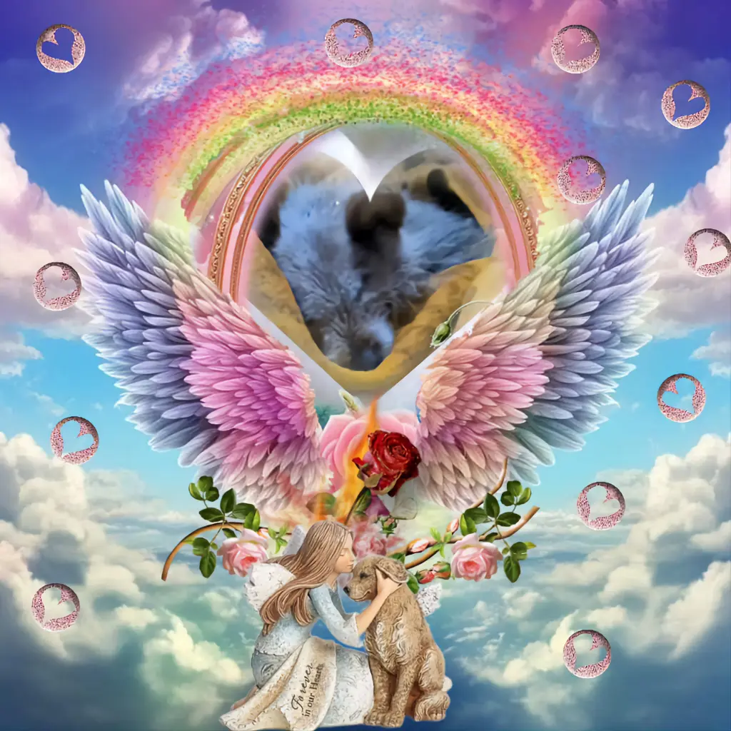 Condolence image of Dobrej Nocki❤️❤️❤️Kochana❤️❤️❤️Śnieżynko❤️🐕⭐️🫶🫶🫶💋💋💋