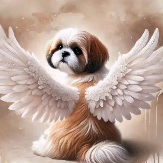 Andachtsbild von Kerstin Mit Rosalie tief im Herzen