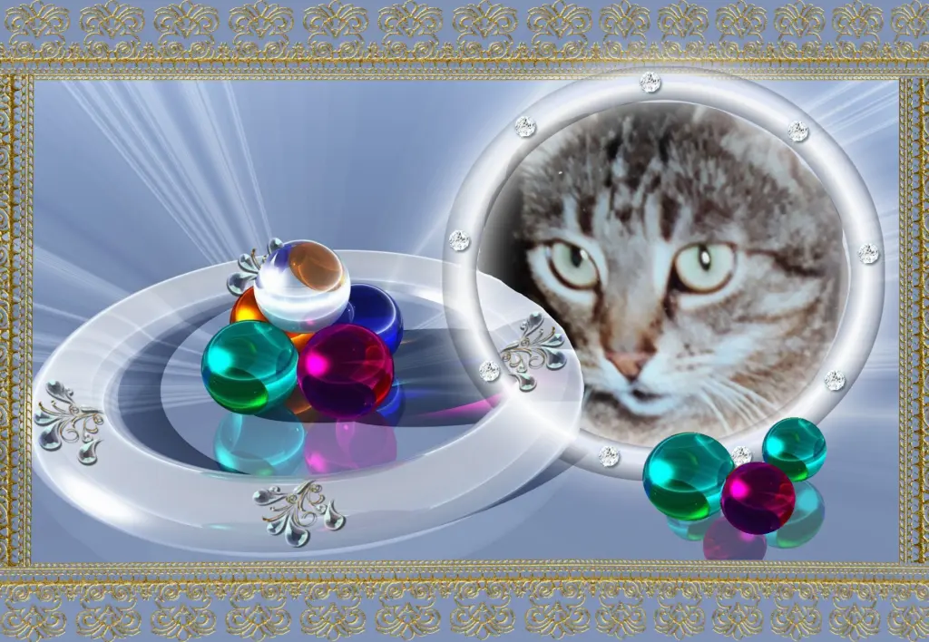 Andachtsbild von Klaudia mit Misiu❤❤❤Ganz Tief im Herzen❤