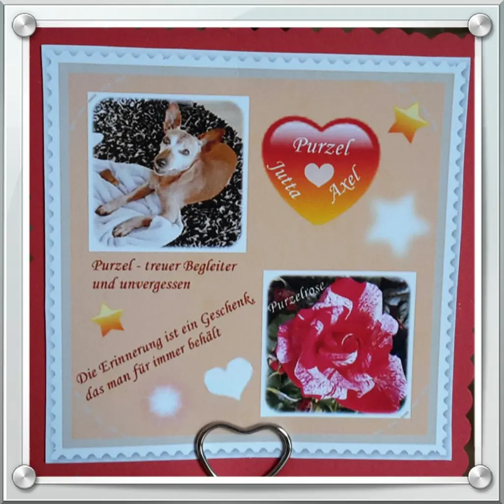 Andachtsbild von Eine Rose für Mulle