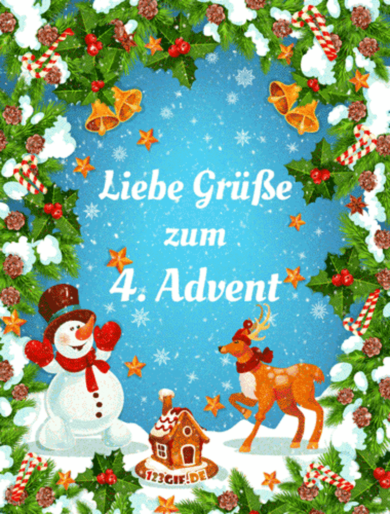 Andachtsbild von Grüße zum 4. Advent ❤️
