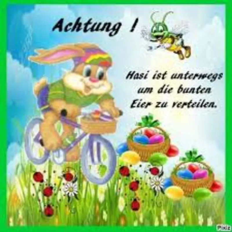 Andachtsbild von Brigitte mit Nelly, Benny und Axel im Herzen