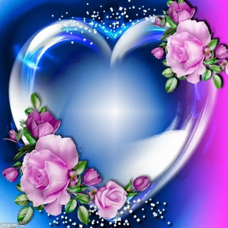 Andachtsbild von Ilse mit ihren geliebten Sternlein im Herzen