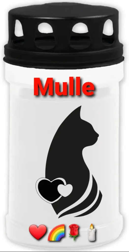 Andachtsbild von Tanja mit Timmy im Herzen