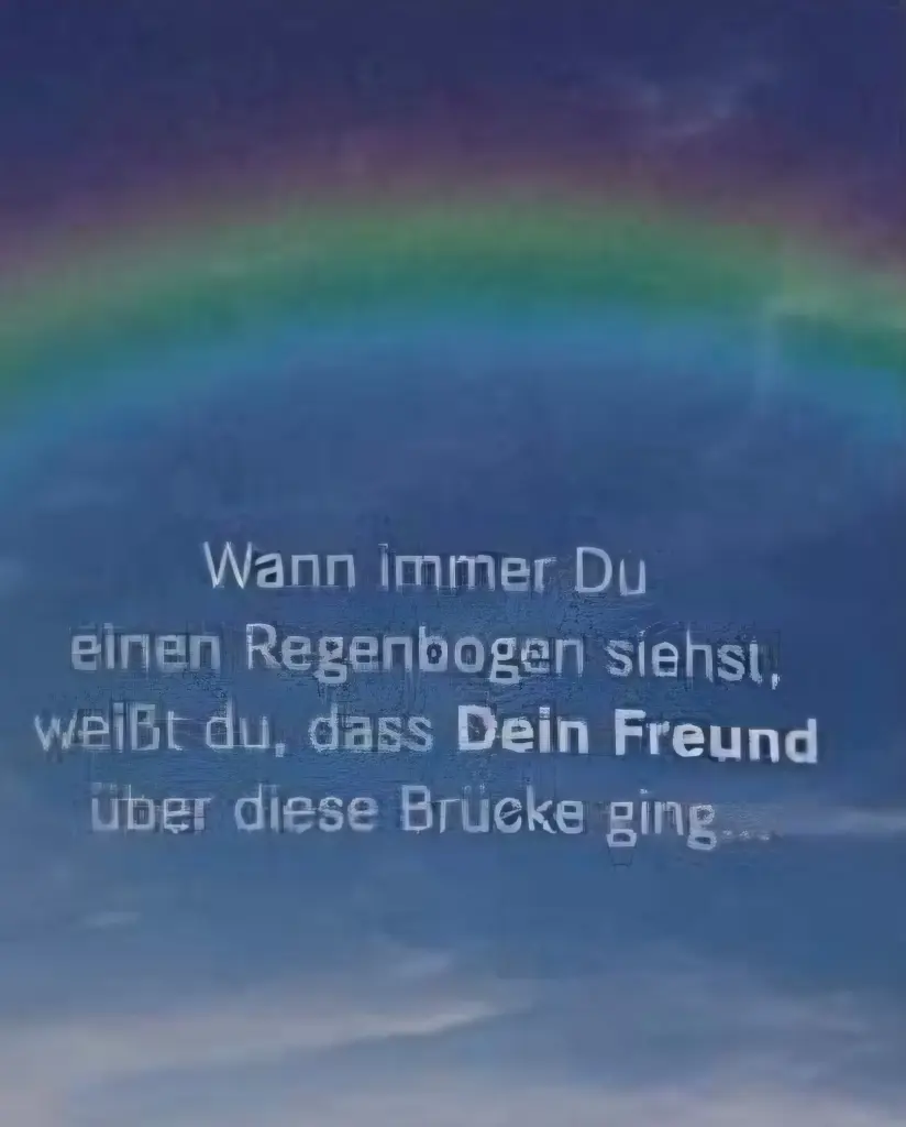 Condolence image of Deine dich immer liebende Mama
