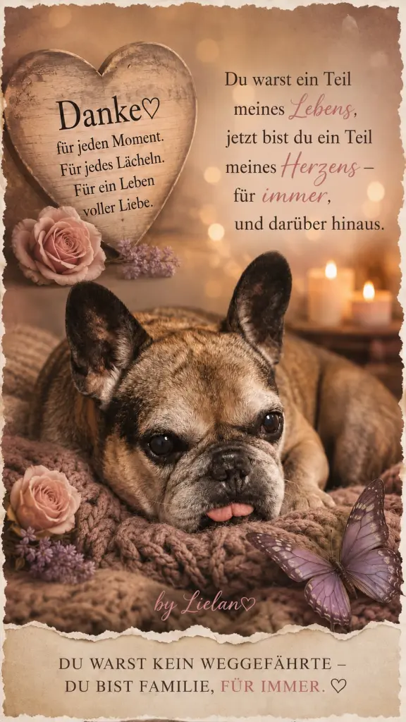 Condolence image of Deine dich immer liebende Mama