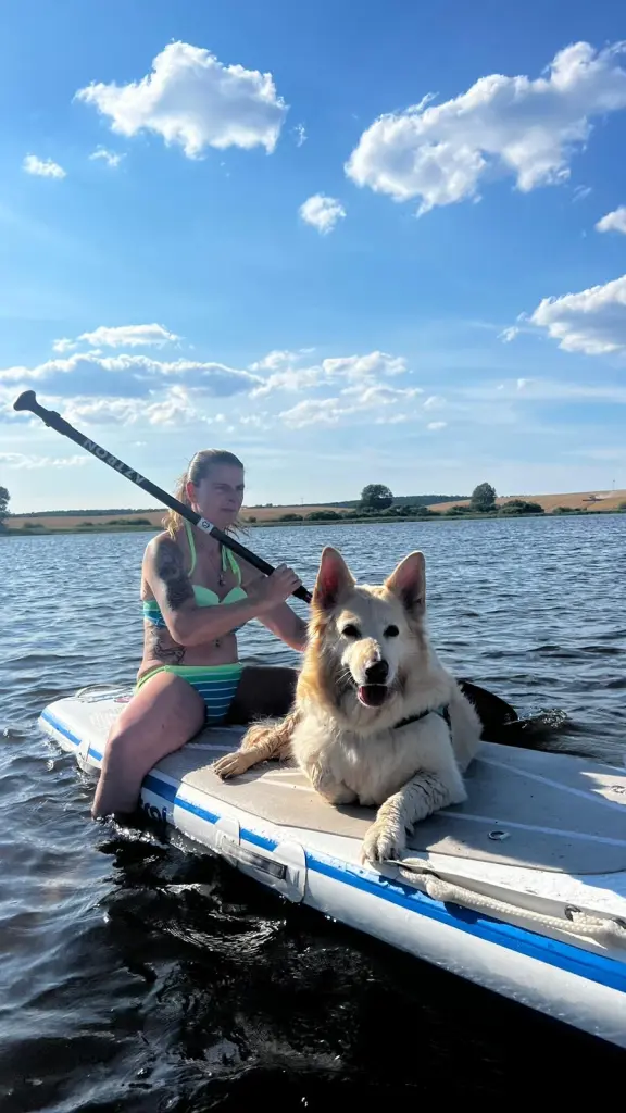 Oh wie habe ich das Stand up Paddel geliebt, danke Mama