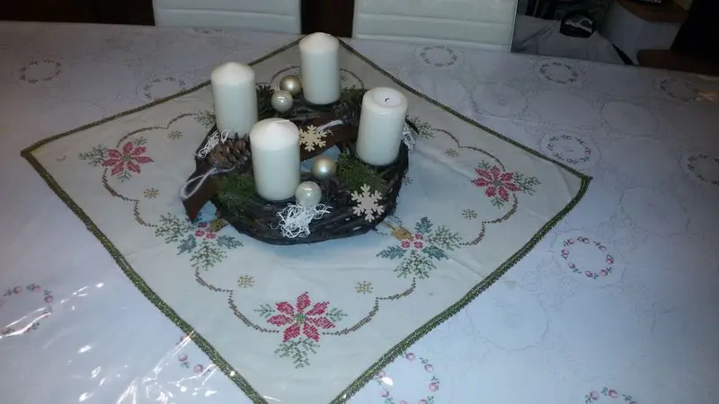 Andachtsbild von Papa und Mama