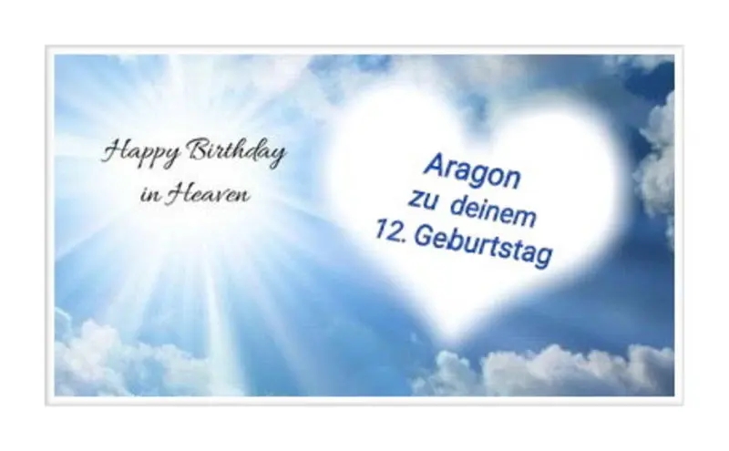 Andachtsbild von Zum 12.Geburtstag im Regenbogenland