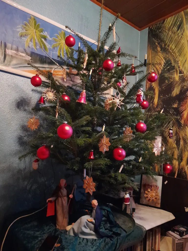 Andachtsbild von Papa u Mama