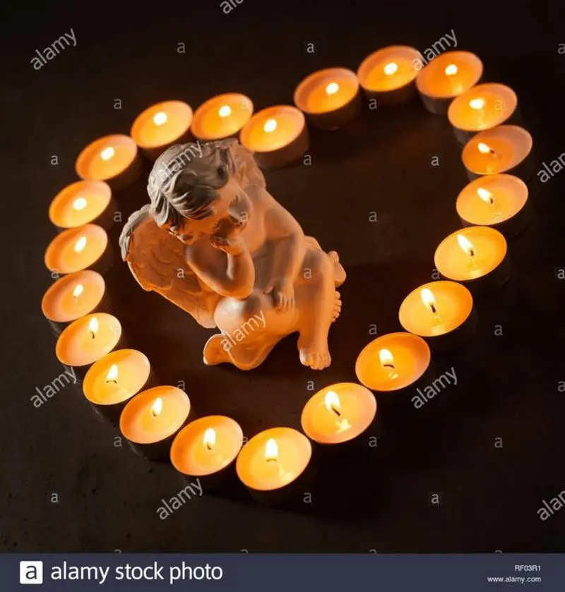 Andachtsbild von Andrea mit Minki im ❤ gest.19.10.2020